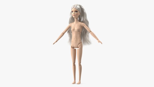 Modello Bambola Barbie Senza Vestiti
