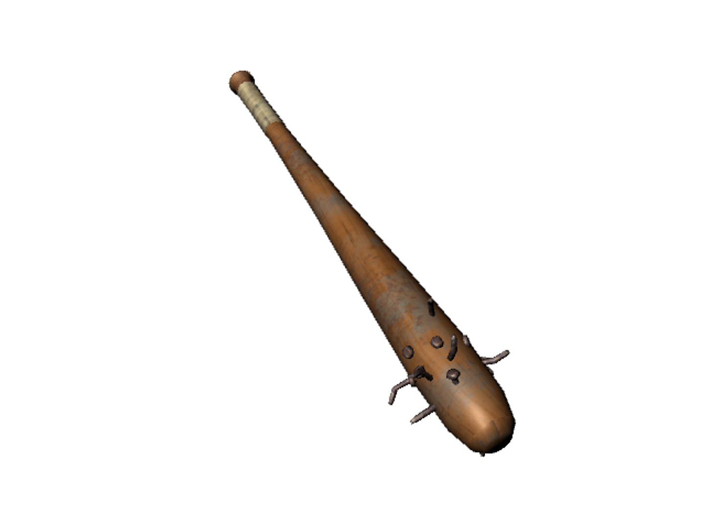 baseball bat spikes obj