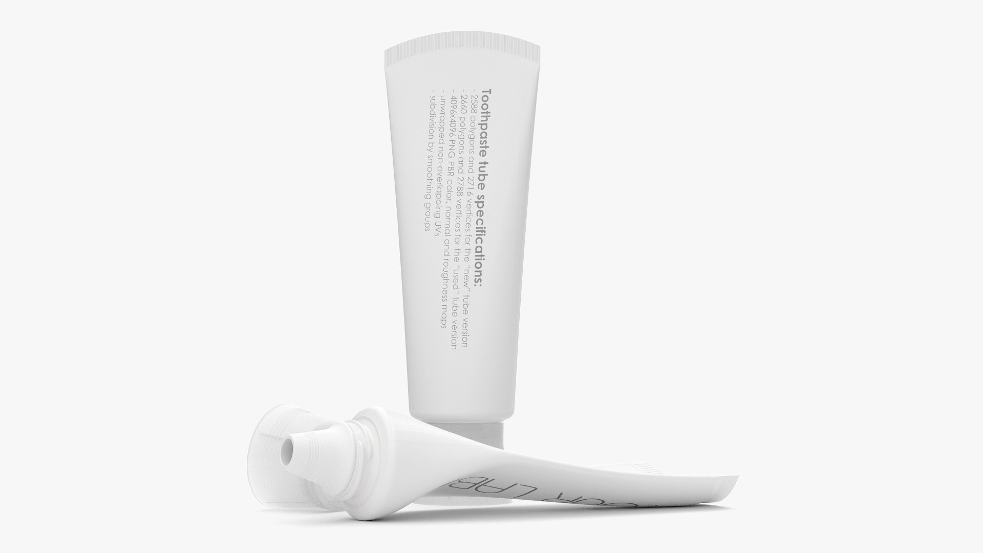 Toothpaste 01 Tubes 3D - TurboSquid 1833007