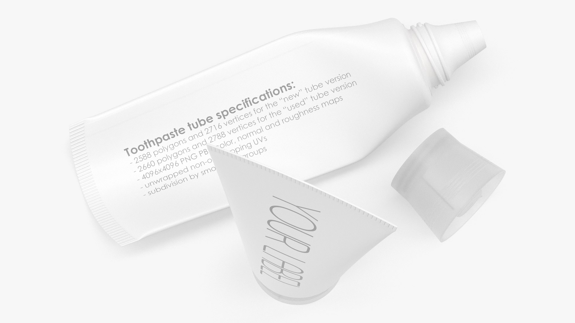 Toothpaste 01 Tubes 3D - TurboSquid 1833007