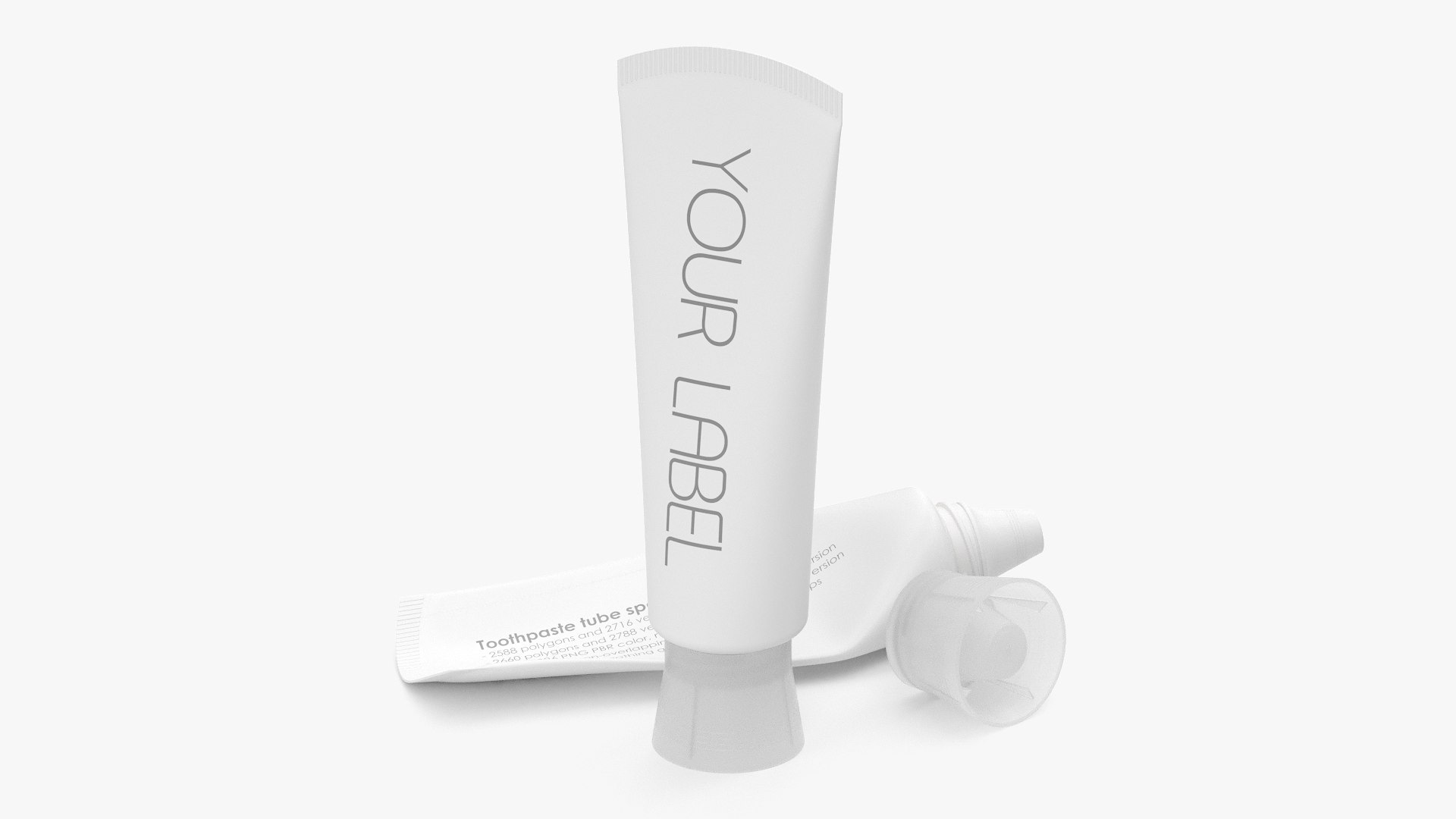 Toothpaste 01 Tubes 3D - TurboSquid 1833007