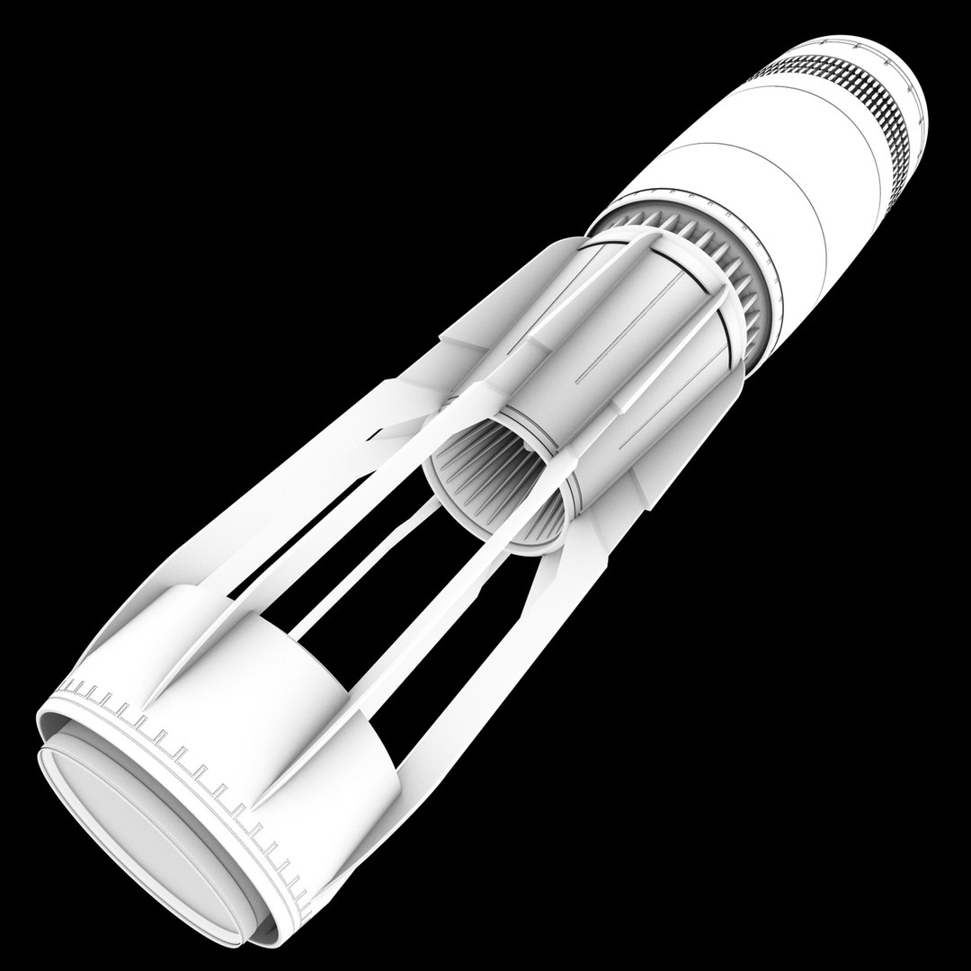 3d Model Jet Engine