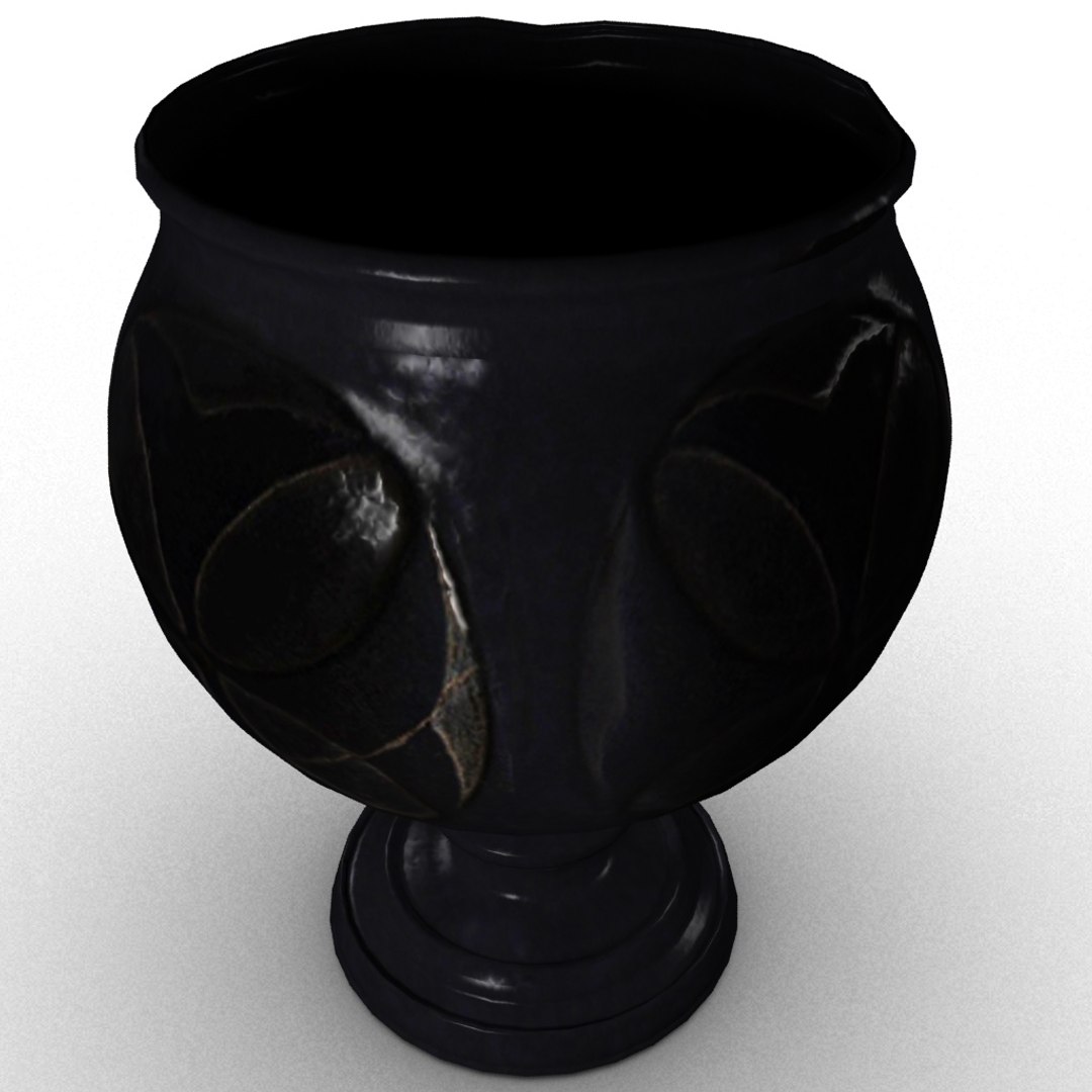 Knights Templar Obsidian Chalice 3D - TurboSquid 1569578