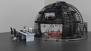 STRIVE Center Sensorimotor Technology Realization in Immersive Virtual Environments 3D model