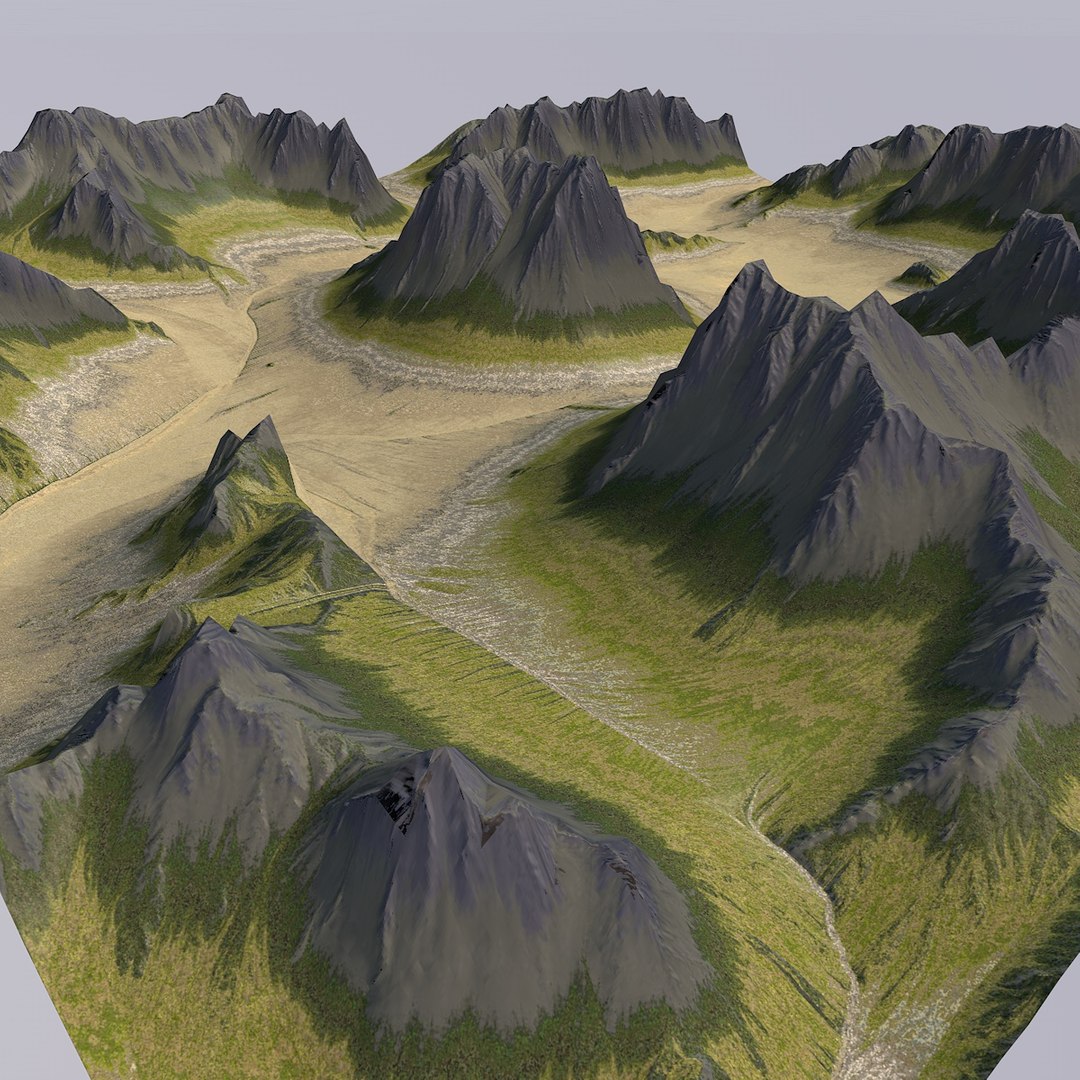 3D Model Games Terrain | 1141949 | TurboSquid