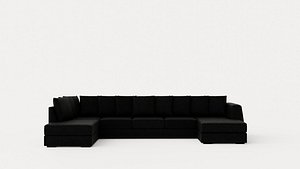 Optus U Sofa Large With Divanhoger Including Envelope Pads Sv