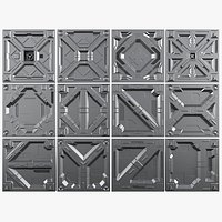 Sci-Fi Panels Subdivision Ready
