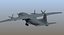 3D an-12 cub transport aircraft