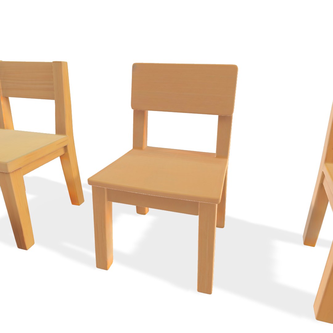 Free 3D Stylized Simple Chaire - TurboSquid 2318500