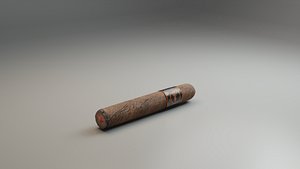 Lit Cigar 3D