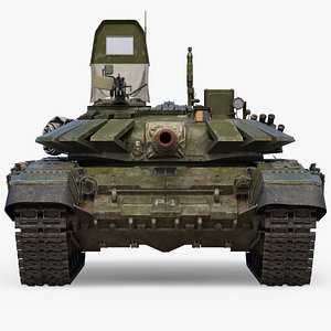 3D T-72 B3 PRB Dirt Realistic Main Battle Tank model