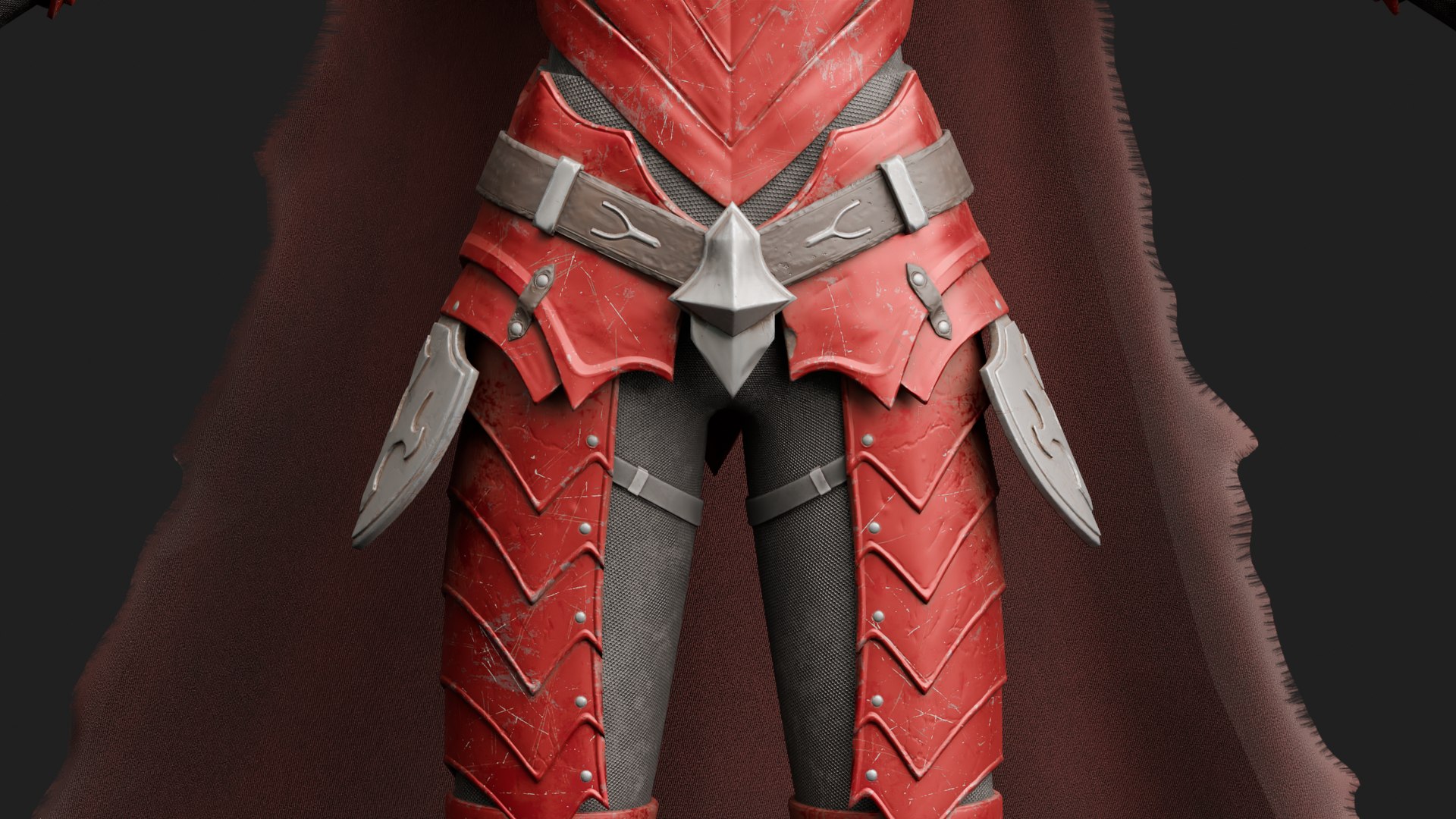 Red Blood Commander Igris From Solo Leveling Anime 3D Model 3D ...