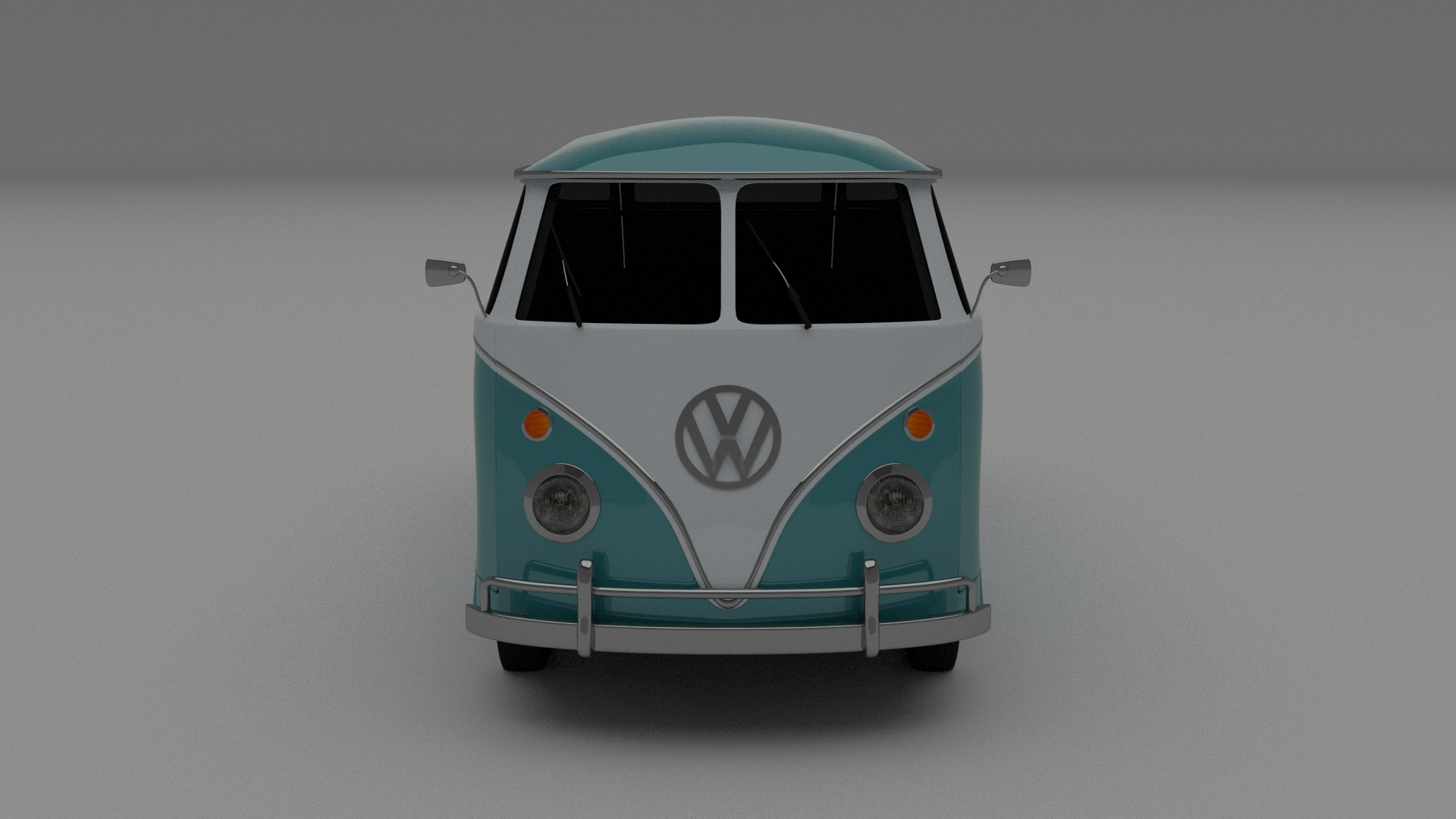3d bus mk 1 hdri model