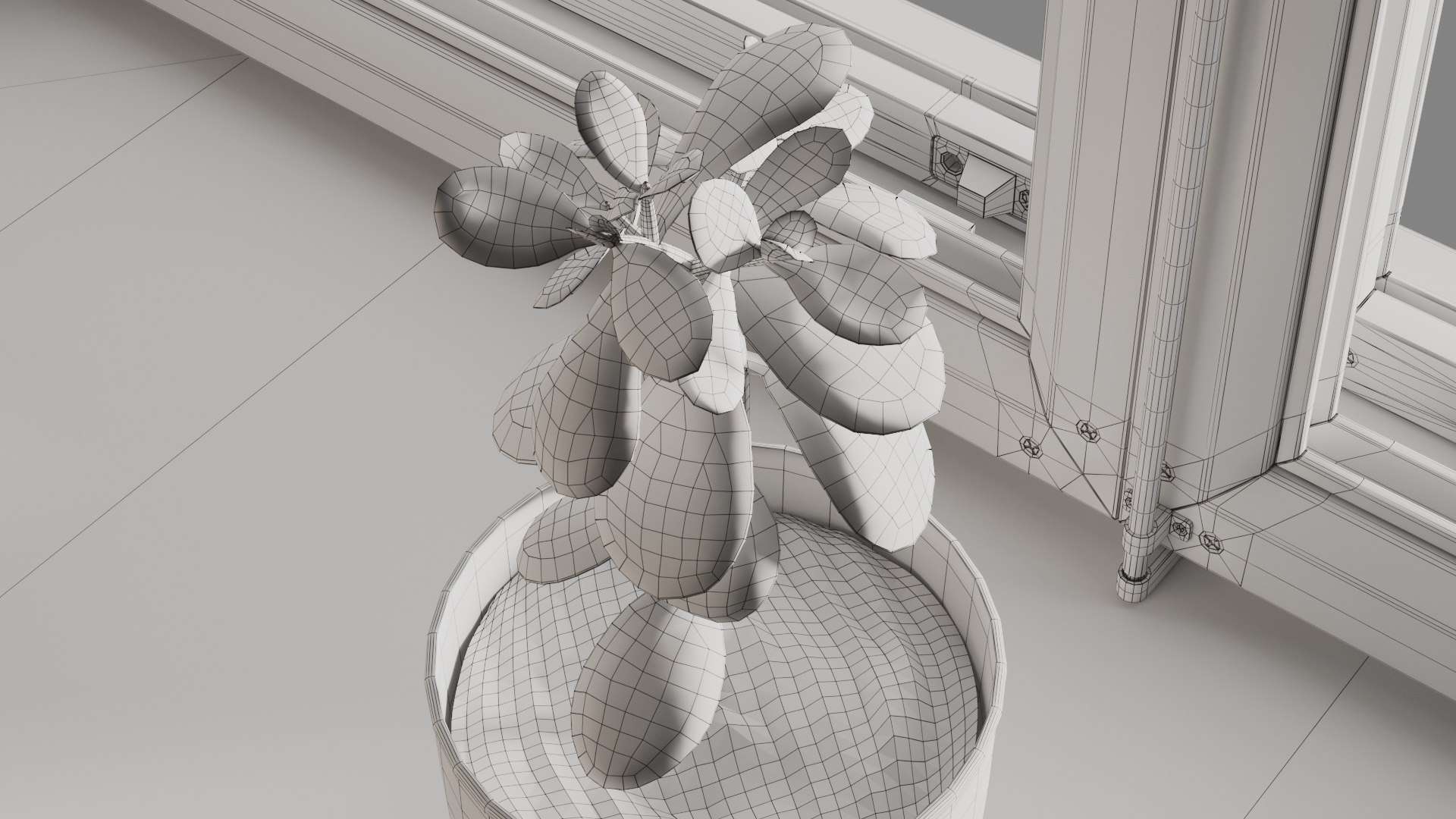 3D Model Money Tree With Windows - Different Colors - TurboSquid 1735971
