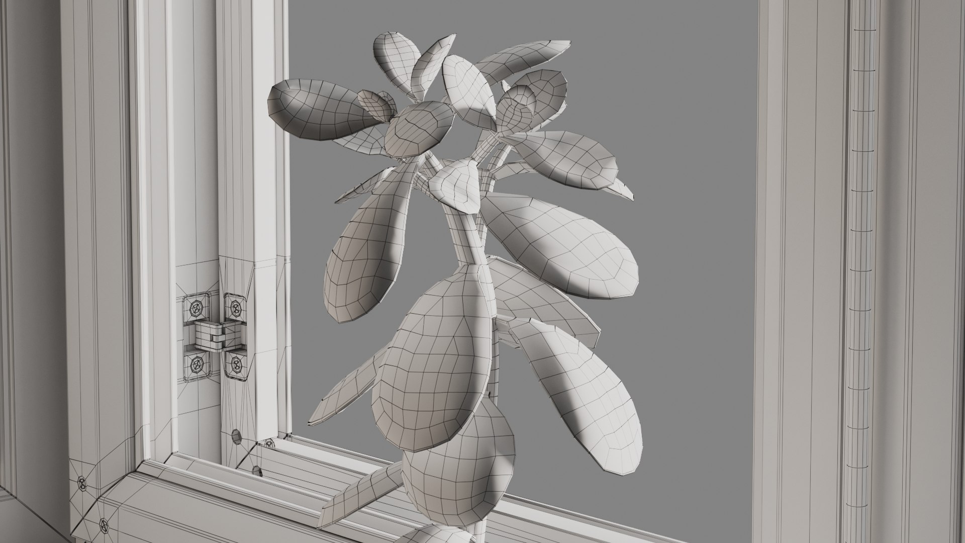 3D Model Money Tree With Windows - Different Colors - TurboSquid 1735971