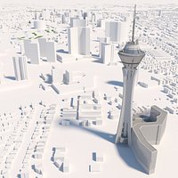 Stratosphere tower and environment