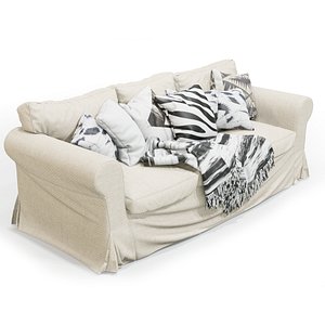 3D Old Style Sofa Couch for Interior Design