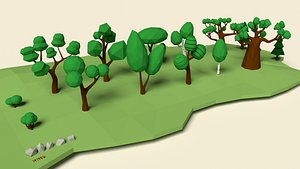 3D model tree pack