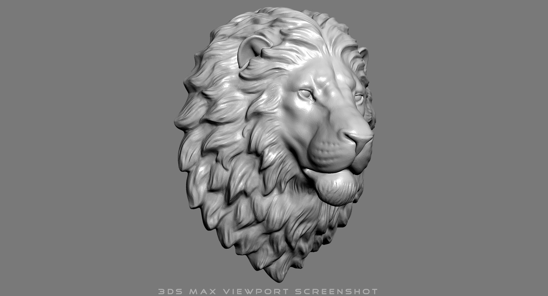 3d Model Lion Head