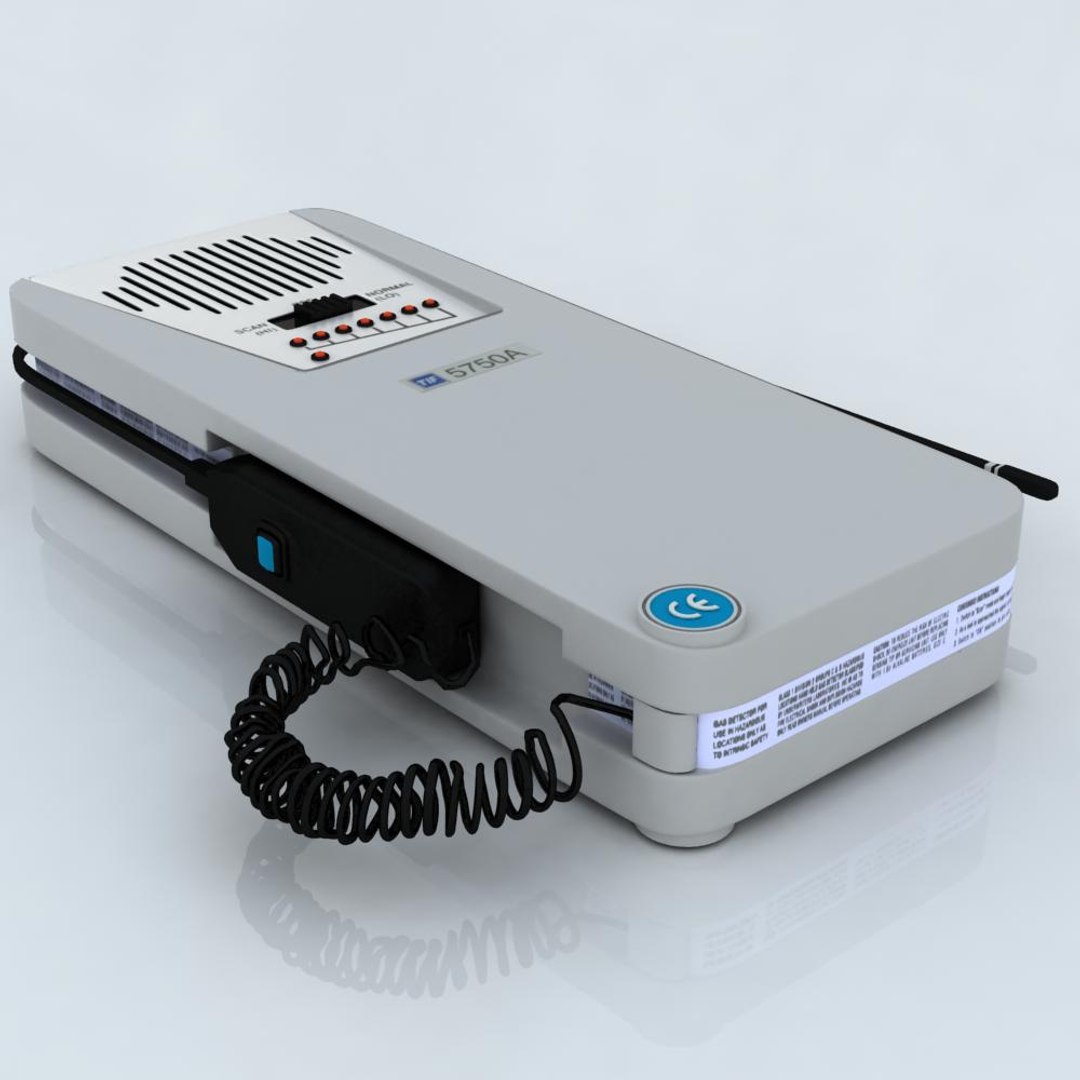 3d Model Freon Detector