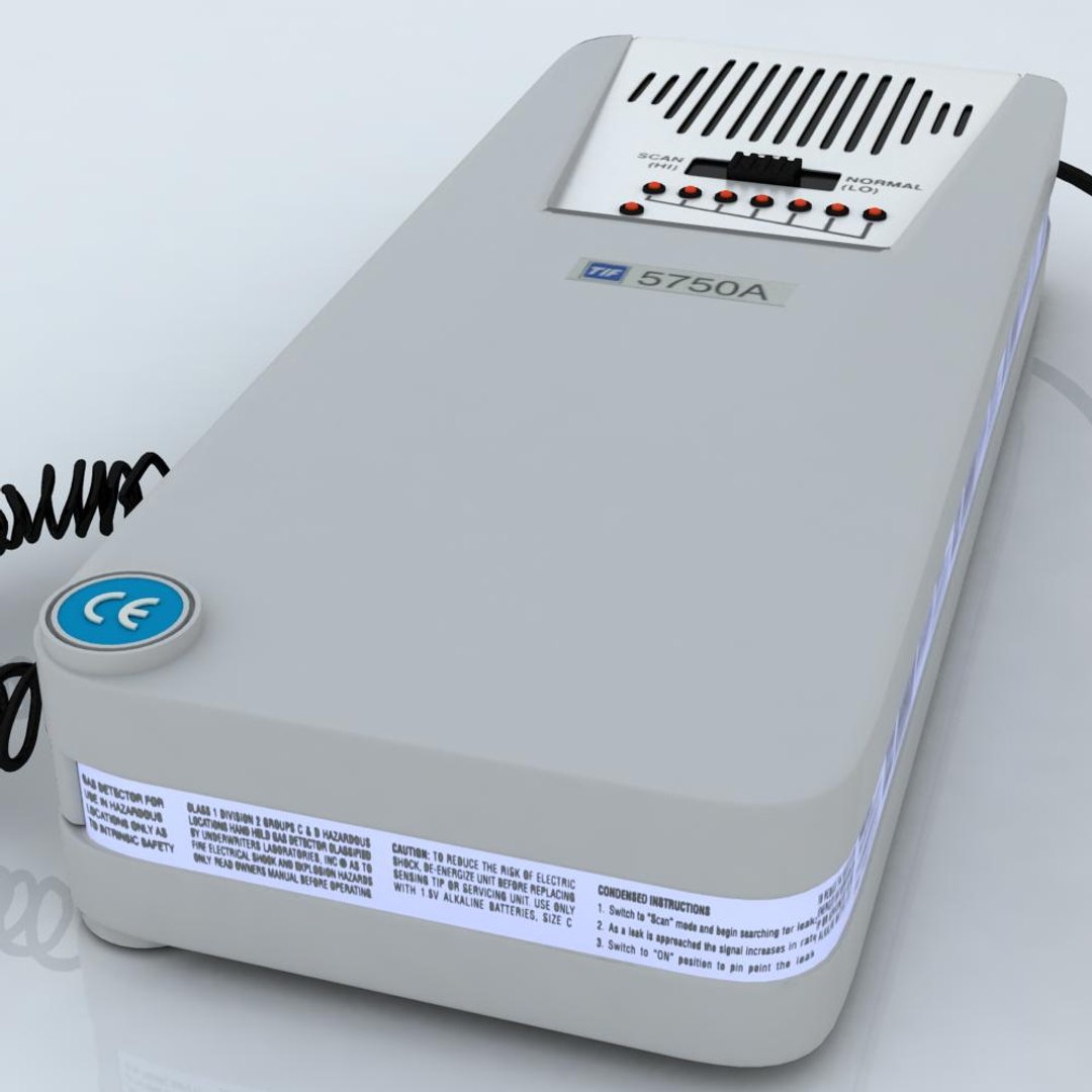 3d Model Freon Detector