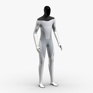 Tesla Optimus PBR Realistic 3D model
