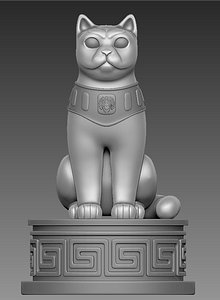 Cat 3d print model