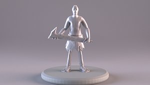 Tribal Warrior 3D model