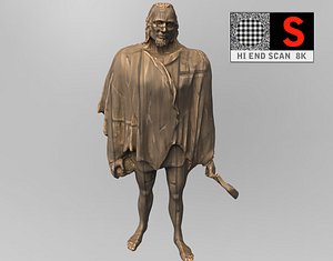 3d monument guanchen scanned