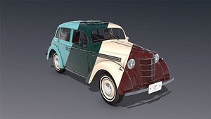 low-poly 1938 3D