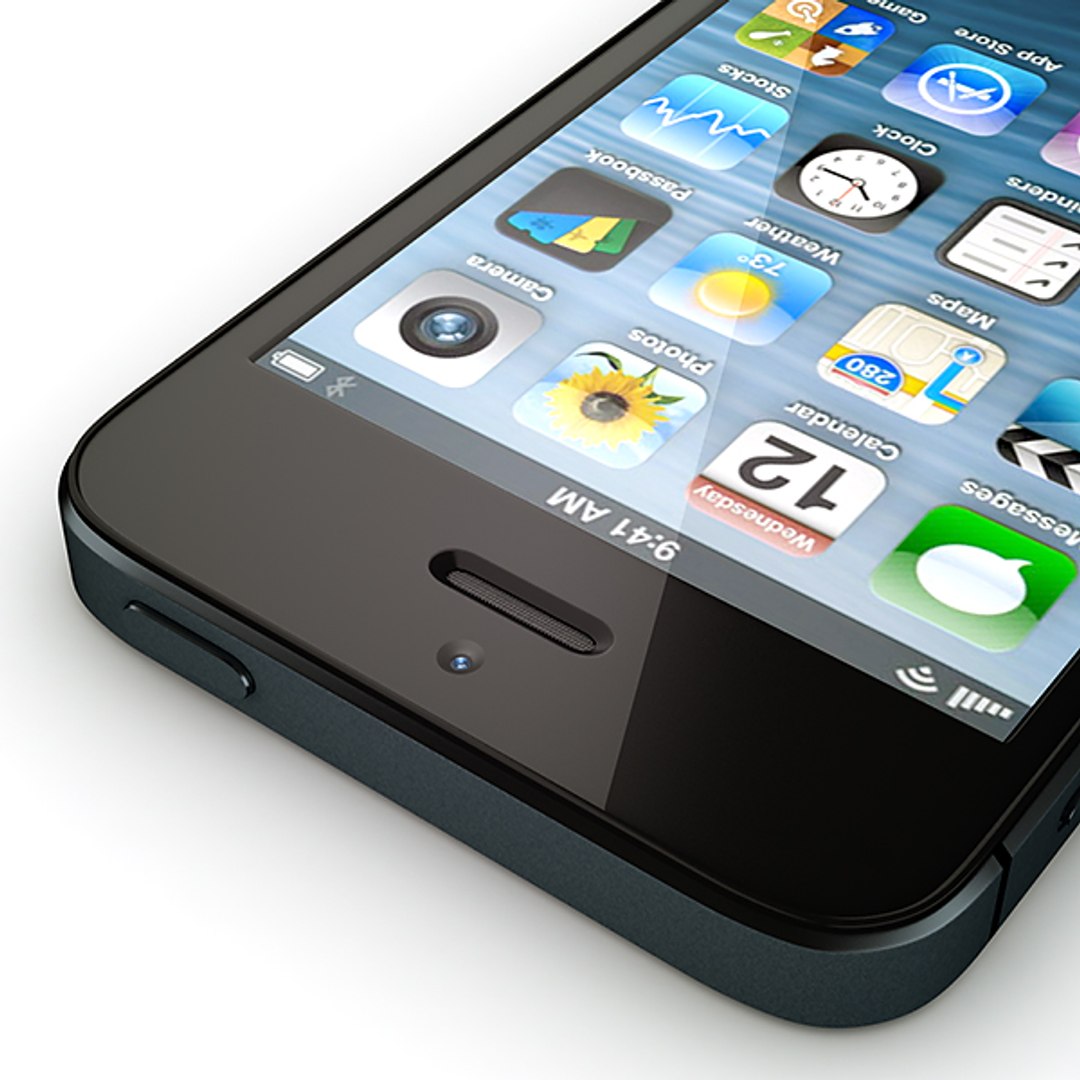 Apple Iphone 5 Smartphone 3d Model