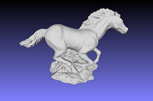 3D scan horse