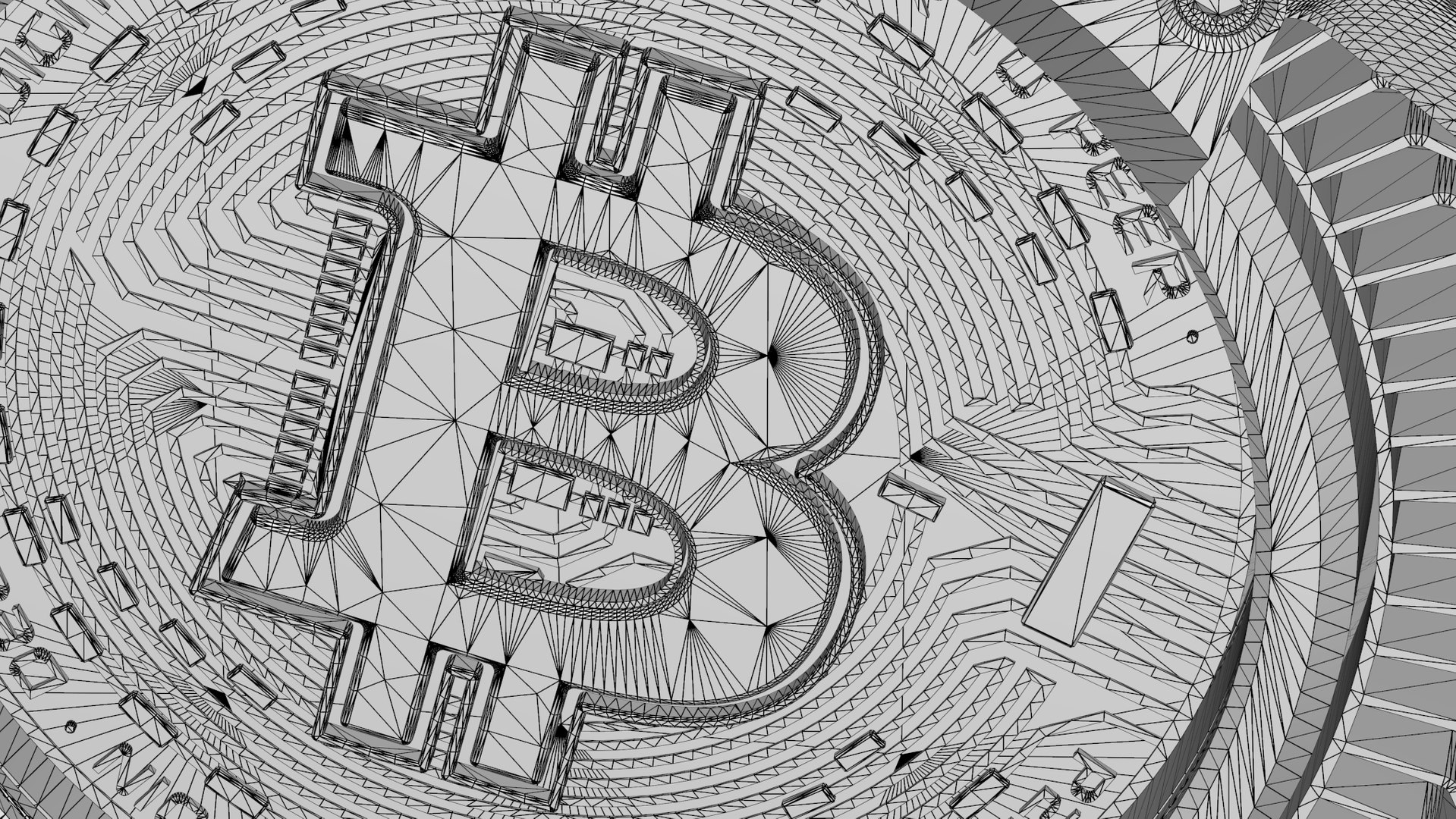 3D Bitcoin - TurboSquid 1714284