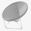Yuzuru Yamakawa Fauteuil de jardin C317 noir  naturel
