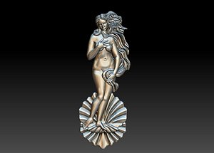 3D Goddess-Aphrodite pendent model