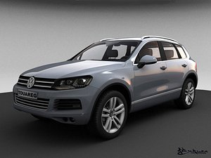 touareg 2011 3d max