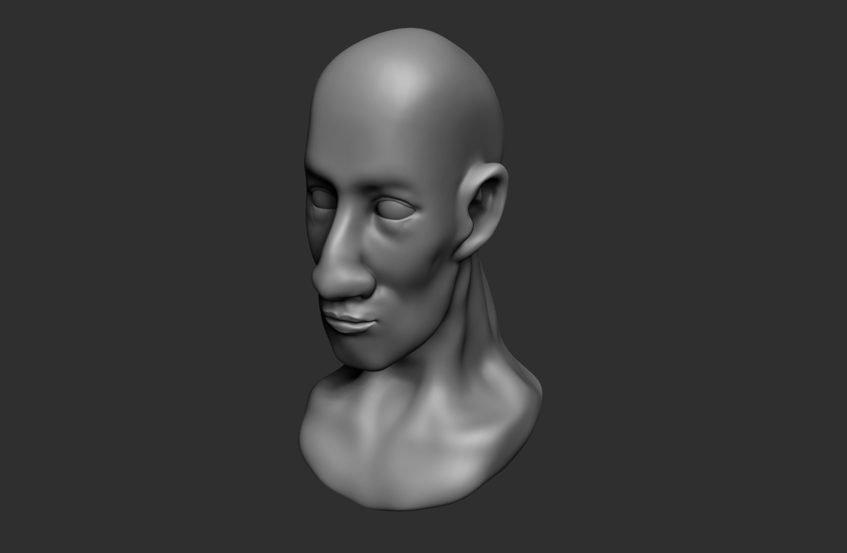 Male Head Model - TurboSquid 1452161