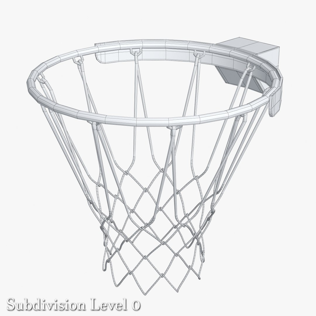 3d basketball rim