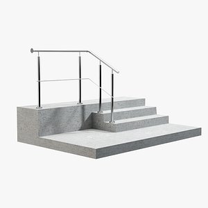 Stair railing 3D