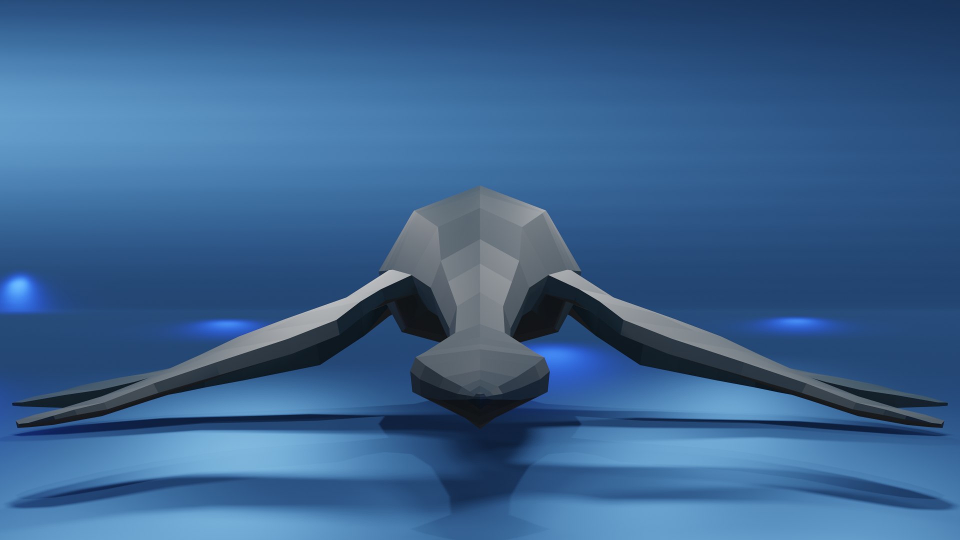 3D Plesiosaurus - Low Poly - TurboSquid 2329491