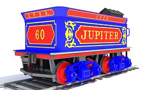 train tender 3D model