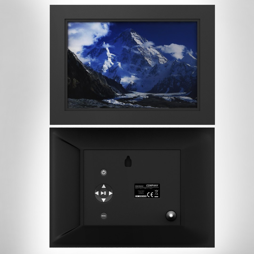 Digital Picture Frame Remote 3d Model