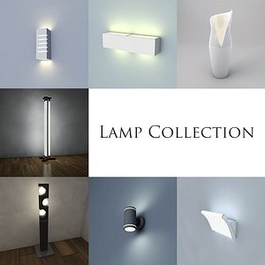 lamp wall modern 3d 3ds
