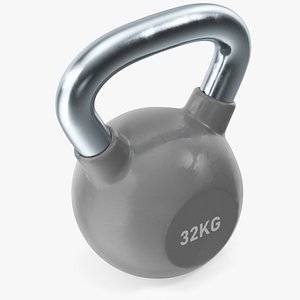 Vinyl Coated Wide Handle Kettlebell 32kg
