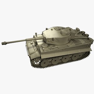 tiger tank 3D