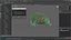 Animal Tardigrade Walking Animated Rigged For Maya