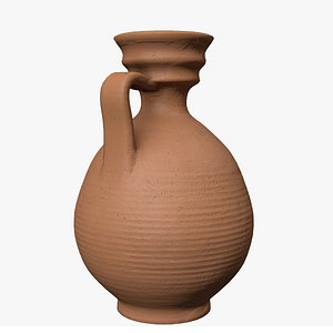 Roman clay jug 04