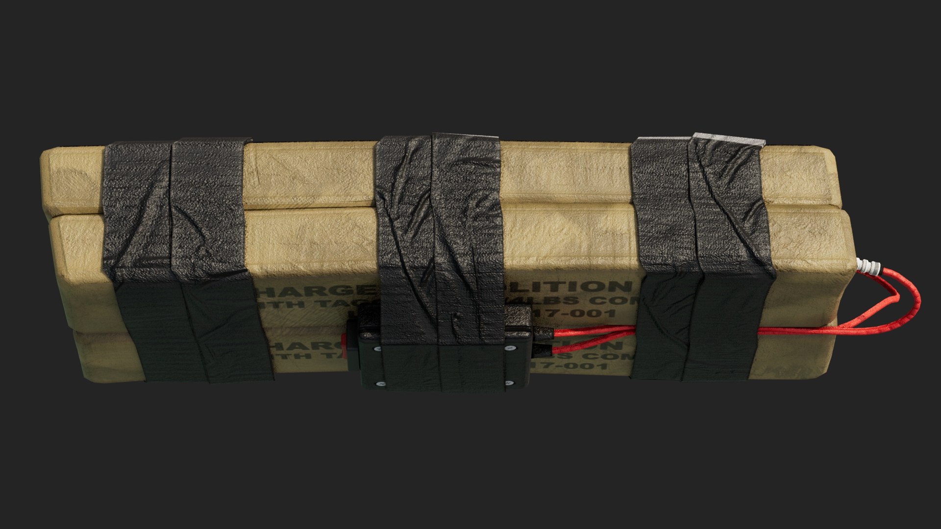 C4 Bomb 3D Model - TurboSquid 2100710