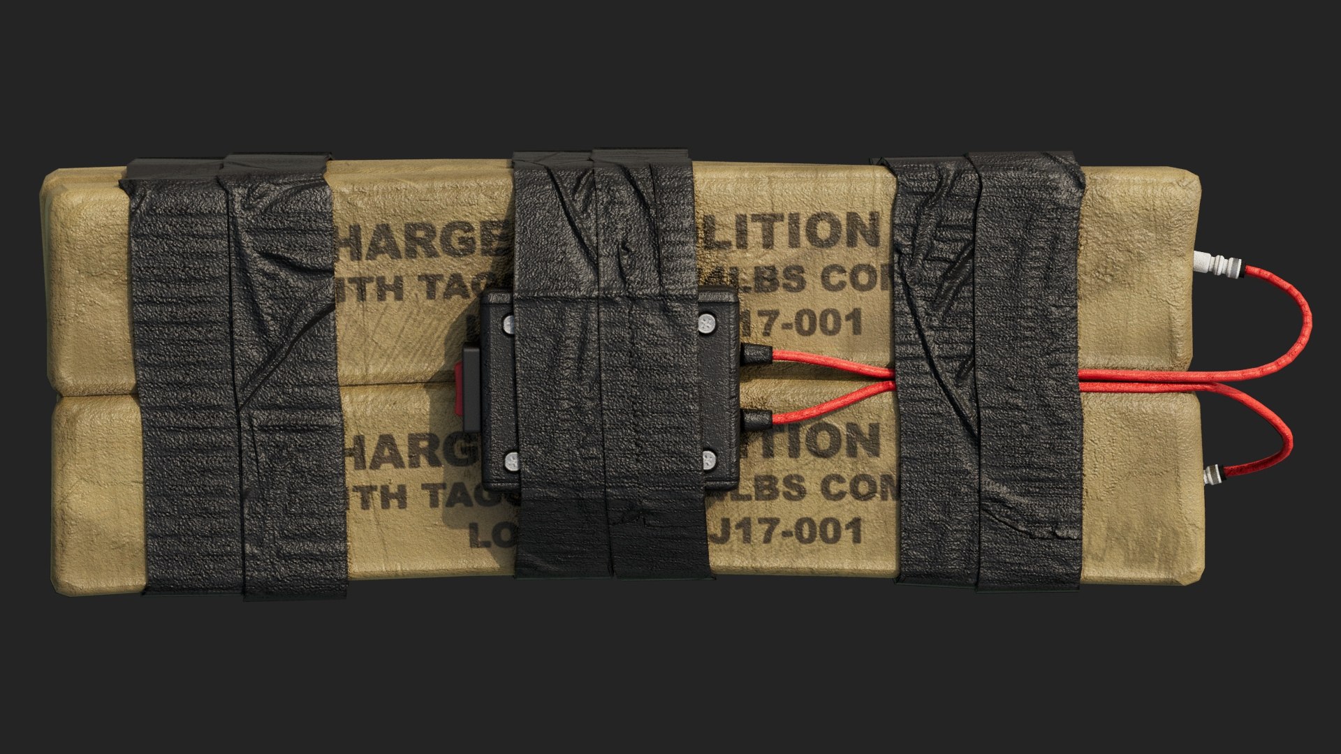 C4 Bomb 3D Model - TurboSquid 2100710