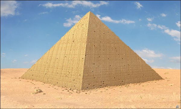 egypt egyptian pyramid 3D model